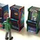 Illustration for article titled Tiniest Vintage Arcade/Pinball Machine Models For Your Desk